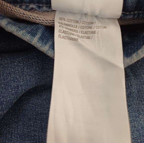 NWT Quacker Factory Dream Jeannes Straight Leg Pants Large Short Blue A292999 - Picture 7 of 9